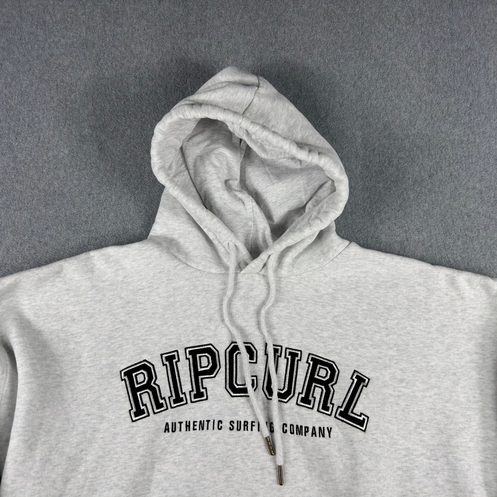 Rip Curl Women's Sweatshirt Oversized Pullover Varsity‎ S Gray